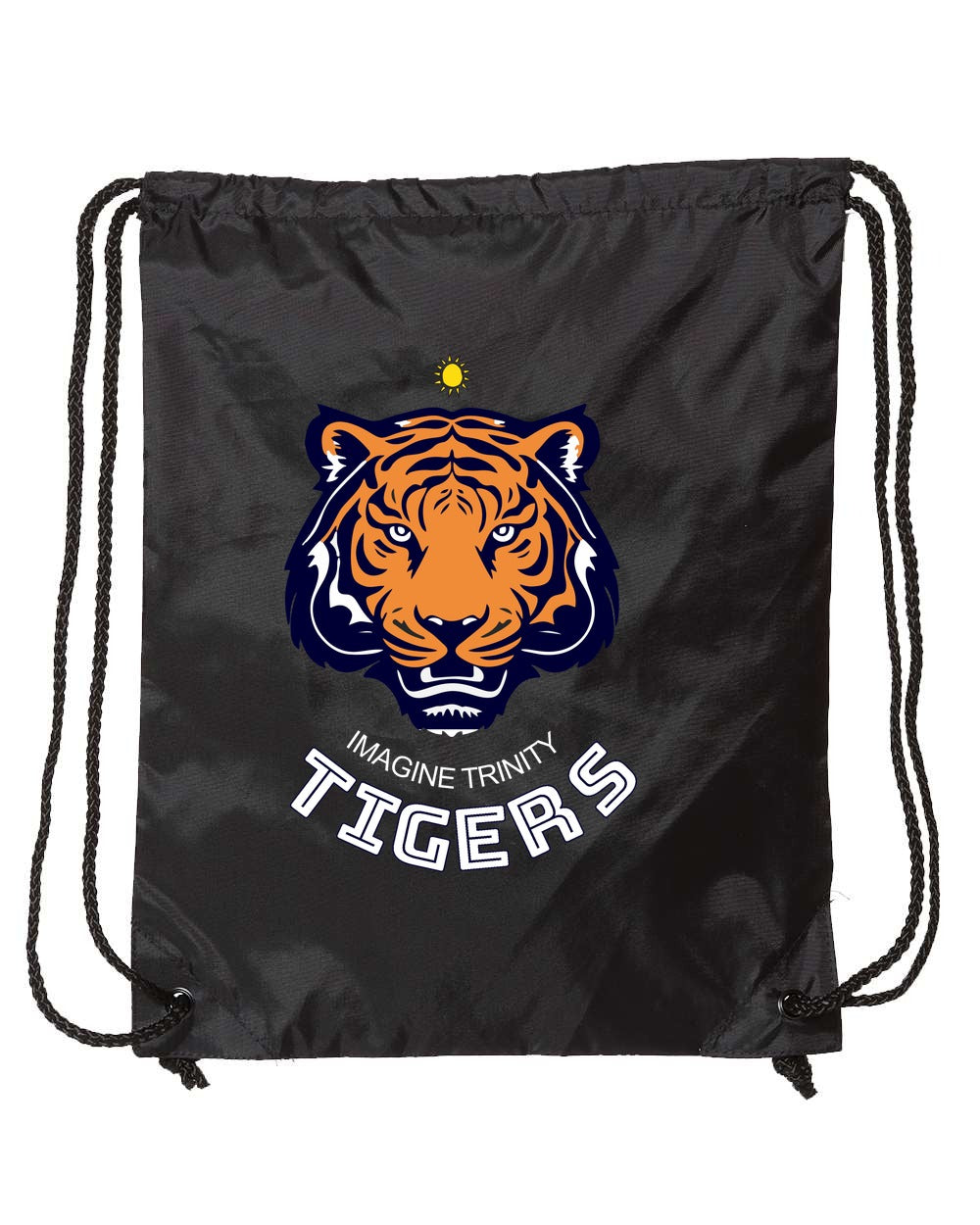 Imagine Trinity Tigers Cinch Sack - Black