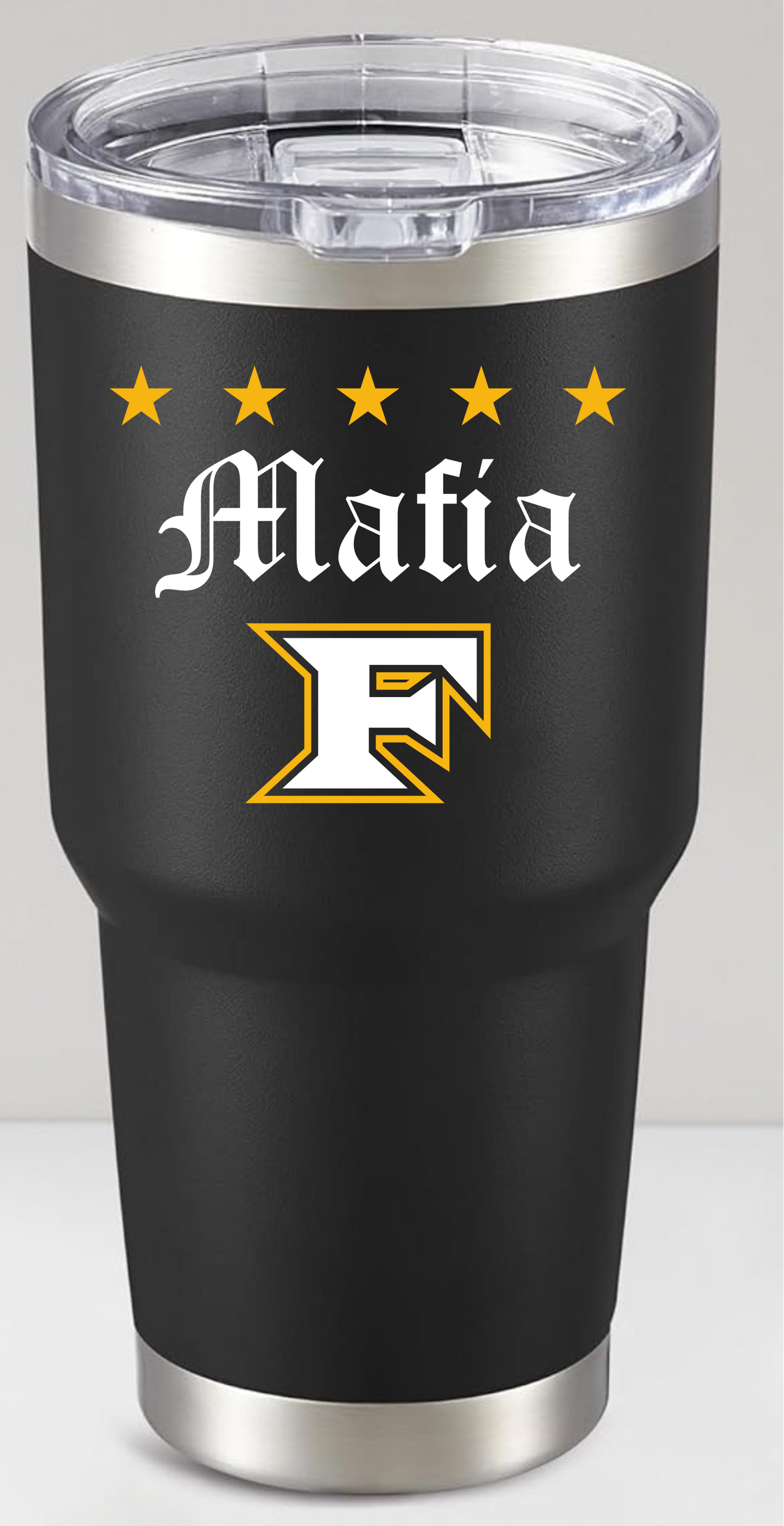 5 Star Mafia Black 30oz Tumbler
