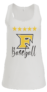 Mafia F Baseball Ladies Tank Top