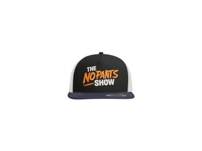 No Pants Show Adjustable Trucker Mesh Hat - front view