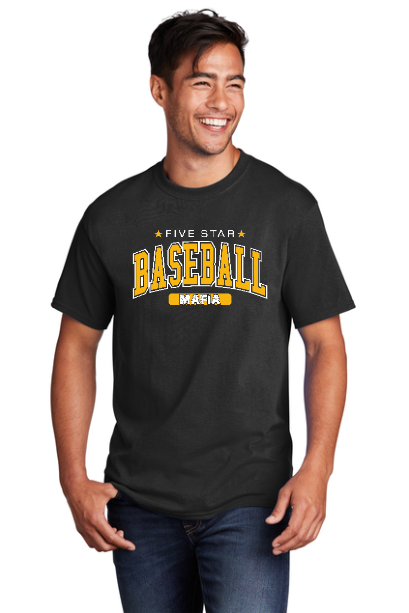 5 Star Baseball Short Sleeve T-shirt
