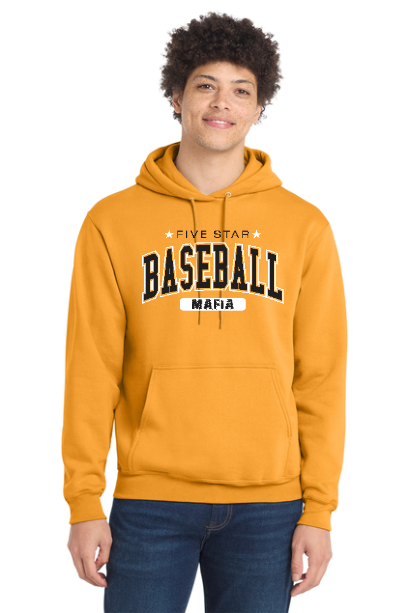 5 Star Mafia Baseball Fleece Hoodie