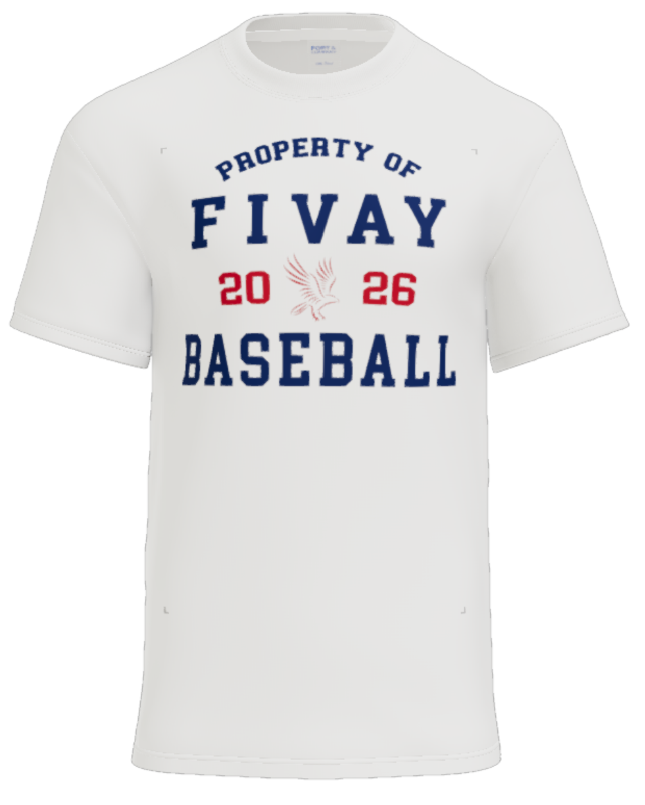 Property of Fivay Baseball T-Shirt