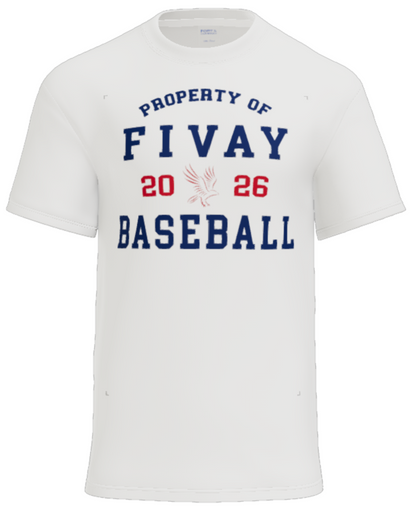 Property of Fivay Baseball T-Shirt