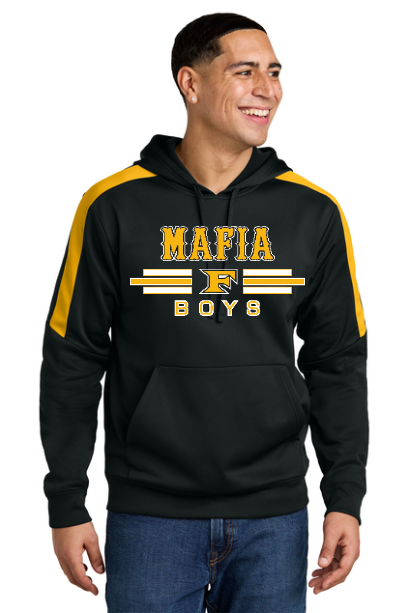 5 Star Mafia Boys Black/Gold Fleece Hoodie