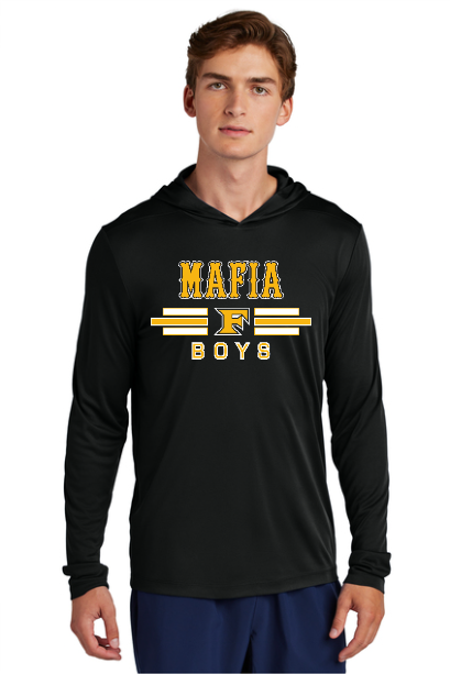 Mafia Boys Long Sleeve Hooded T-shirt