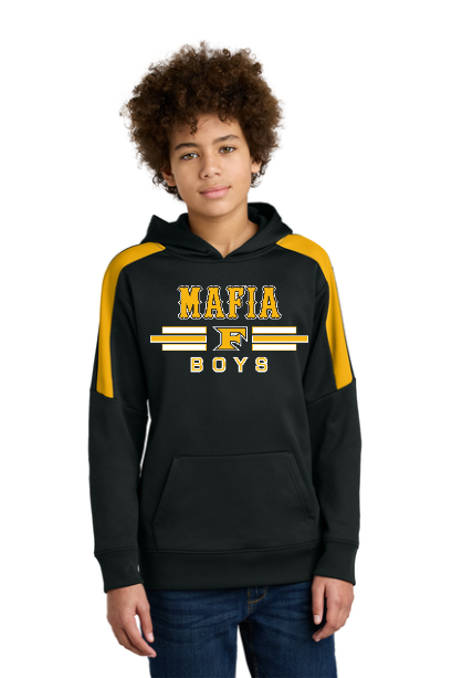 5 Star Mafia Boys Black/Gold Fleece Hoodie
