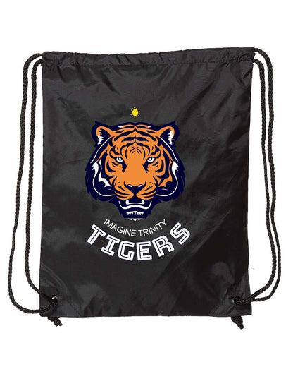Imagine Trinity Tigers Cinch Sack - Black