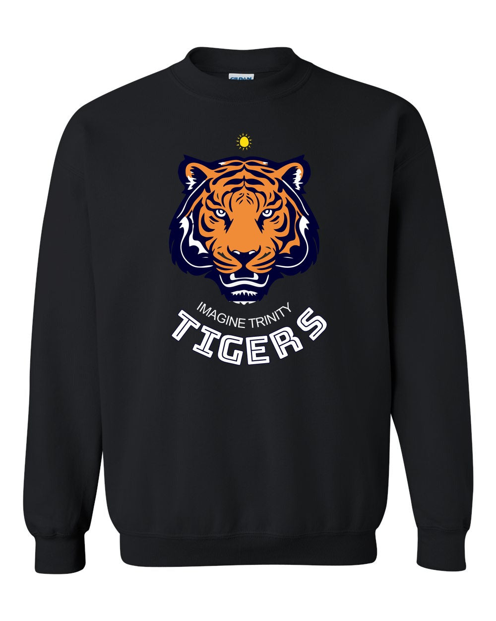 Imagine Trinity Tigers Crewneck Sweatshirt - Black