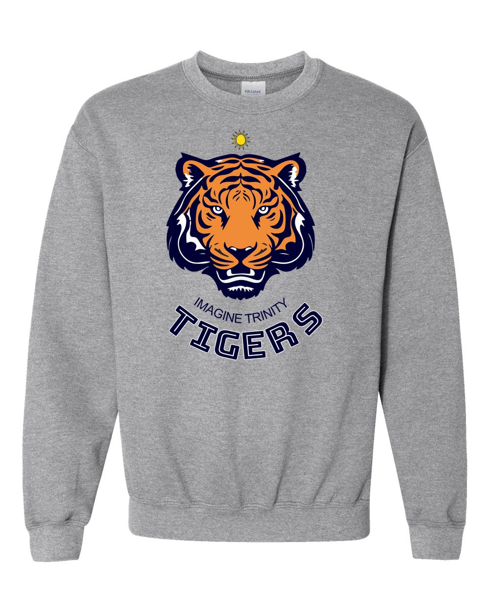 Imagine Trinity Tigers Crewneck Sweatshirt - Sport Grey