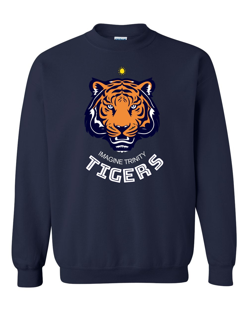Imagine Trinity Tigers Crewneck Sweatshirt - Navy
