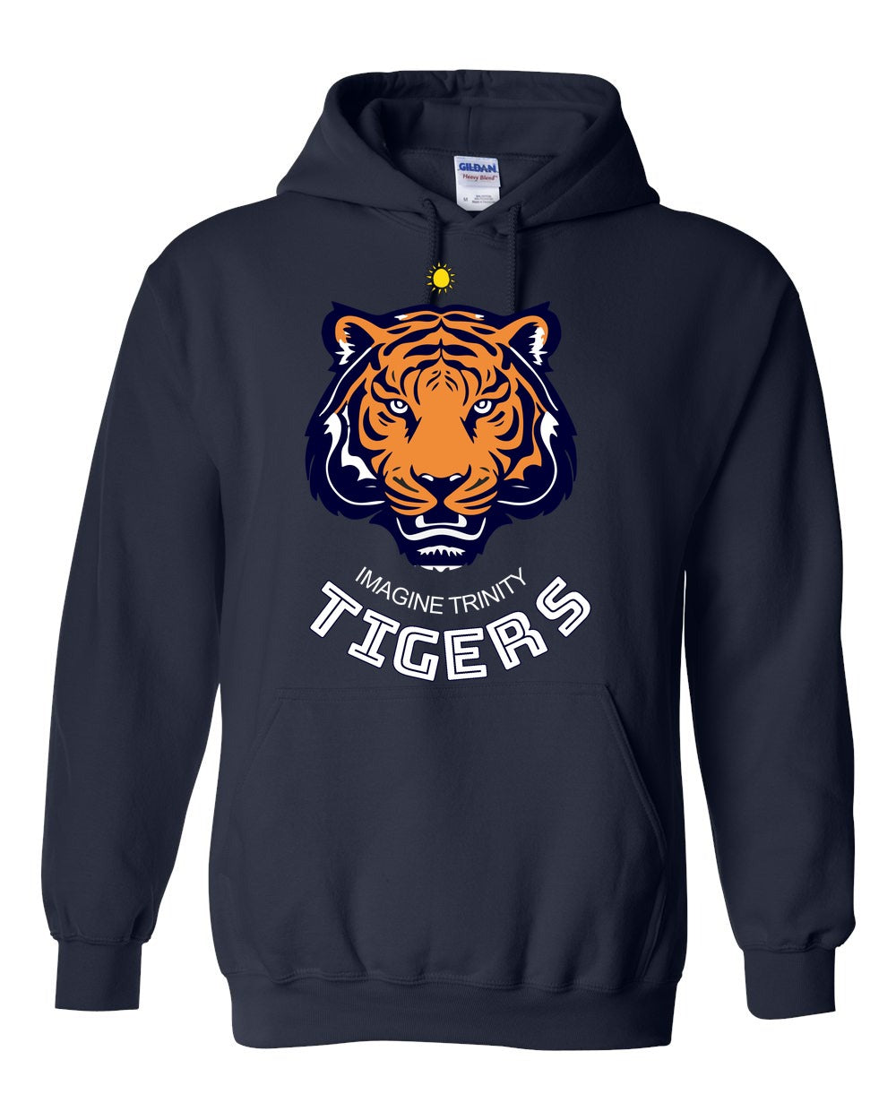 Imagine Trinity Tigers Fleece Hoodie - Navy