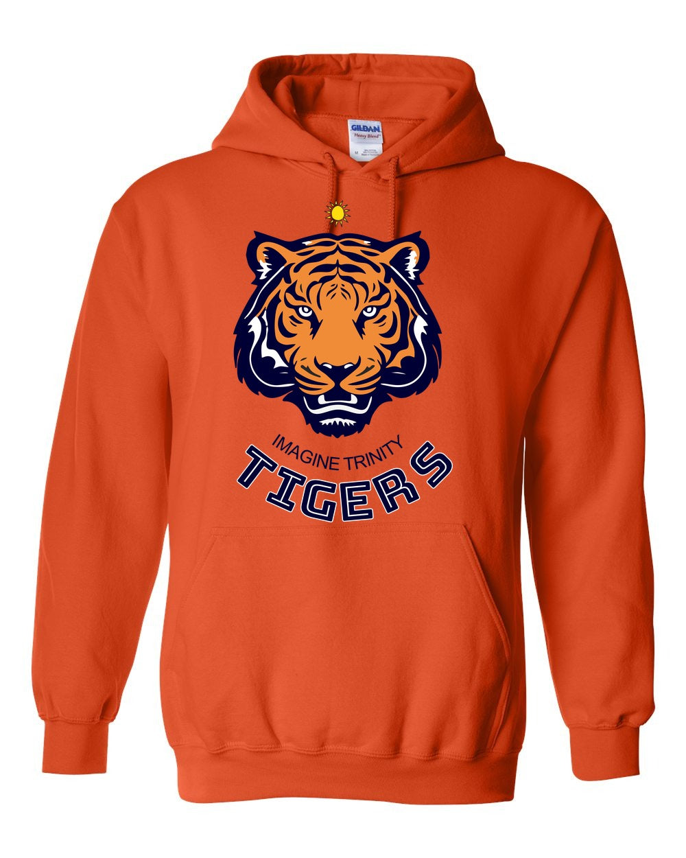 Imagine Trinity Tigers Fleece Hoodie - Orange