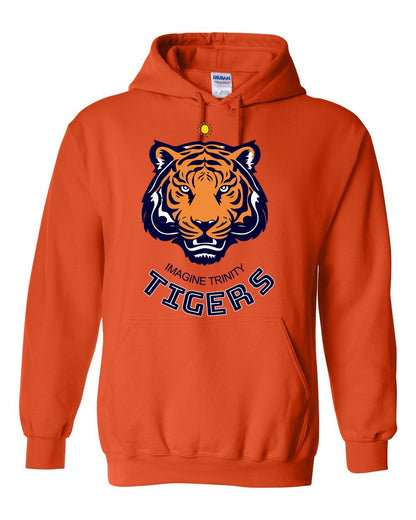 Imagine Trinity Tigers Fleece Hoodie - Orange