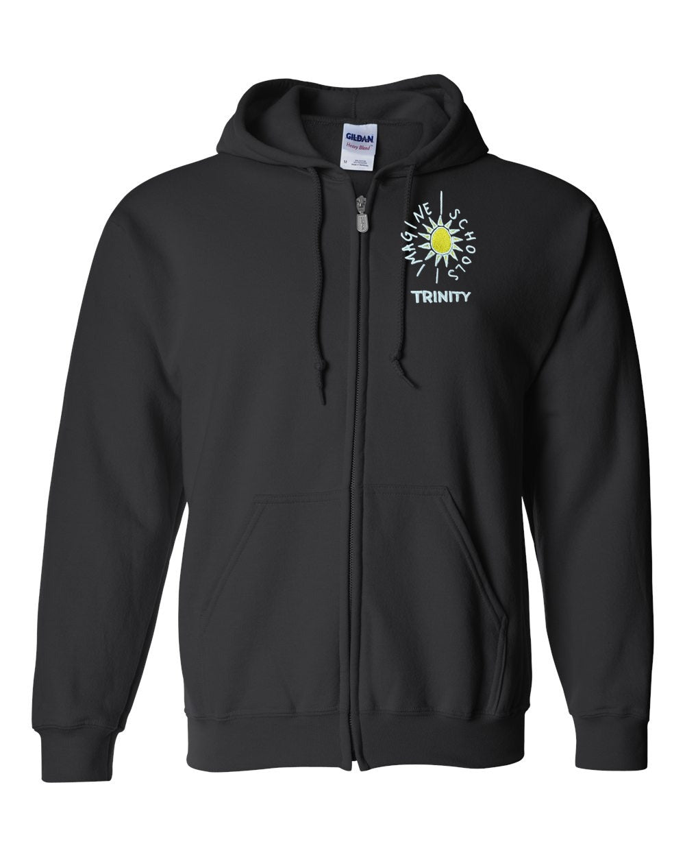 Imagine Trinity Tigers Full-Zip Fleece Hoodie - Black