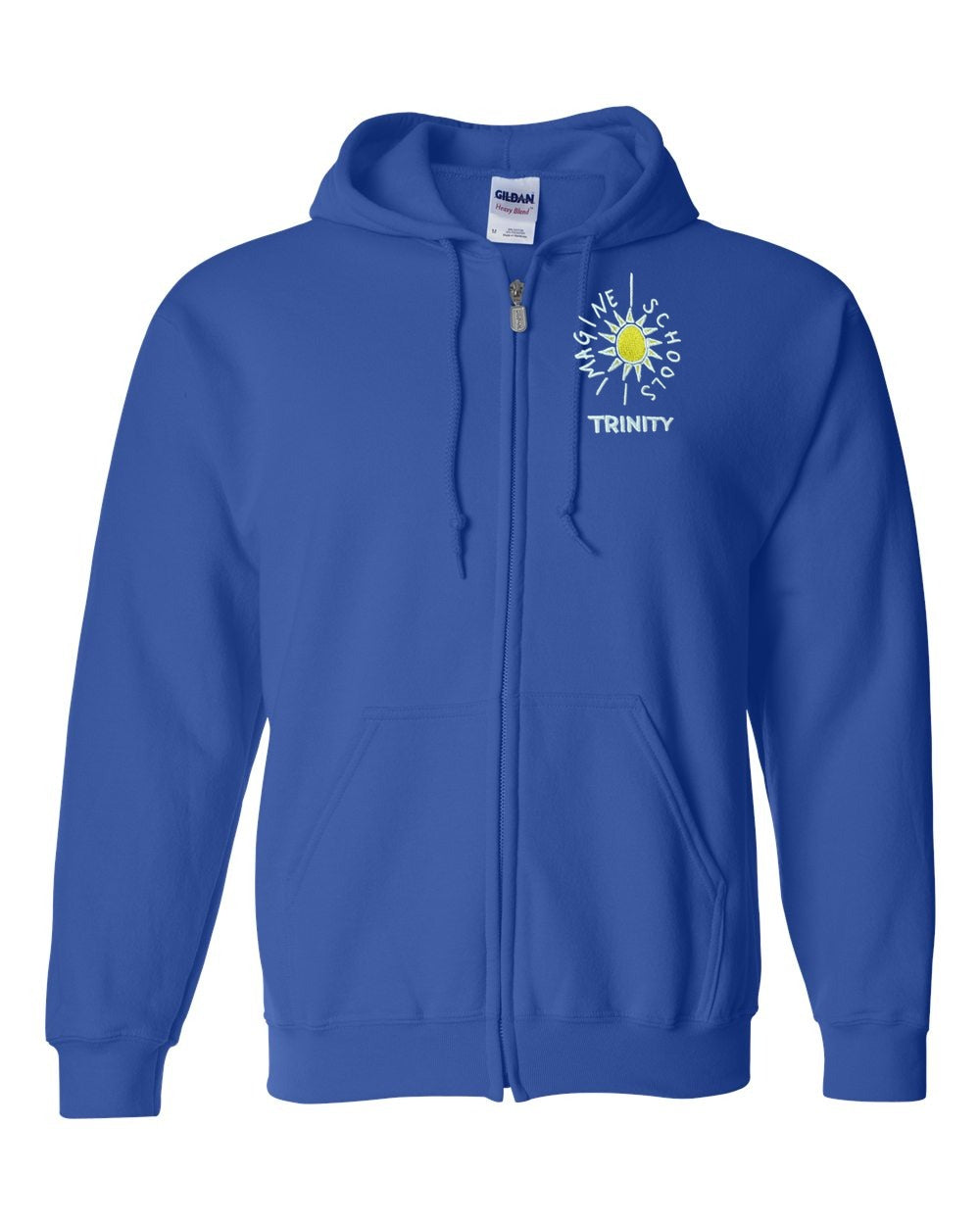Imagine Trinity Tigers Full-Zip Fleece Hoodie - Royal