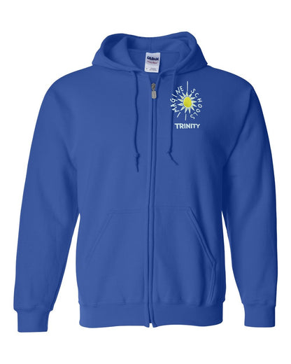 Imagine Trinity Tigers Full-Zip Fleece Hoodie - Royal
