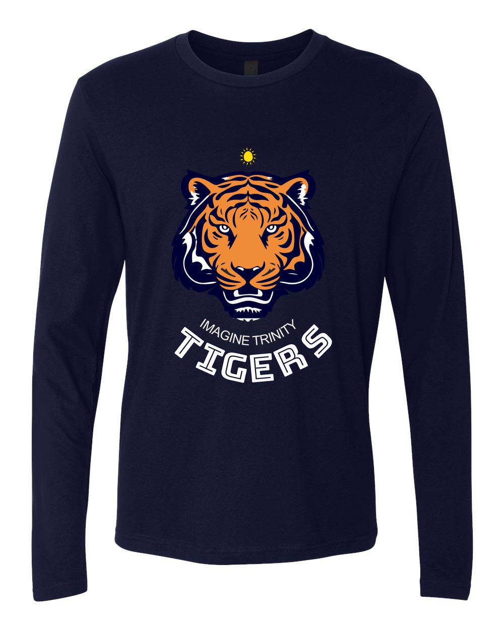 Imagine Trinity Tigers Long Sleeve Tee - Midnight Navy