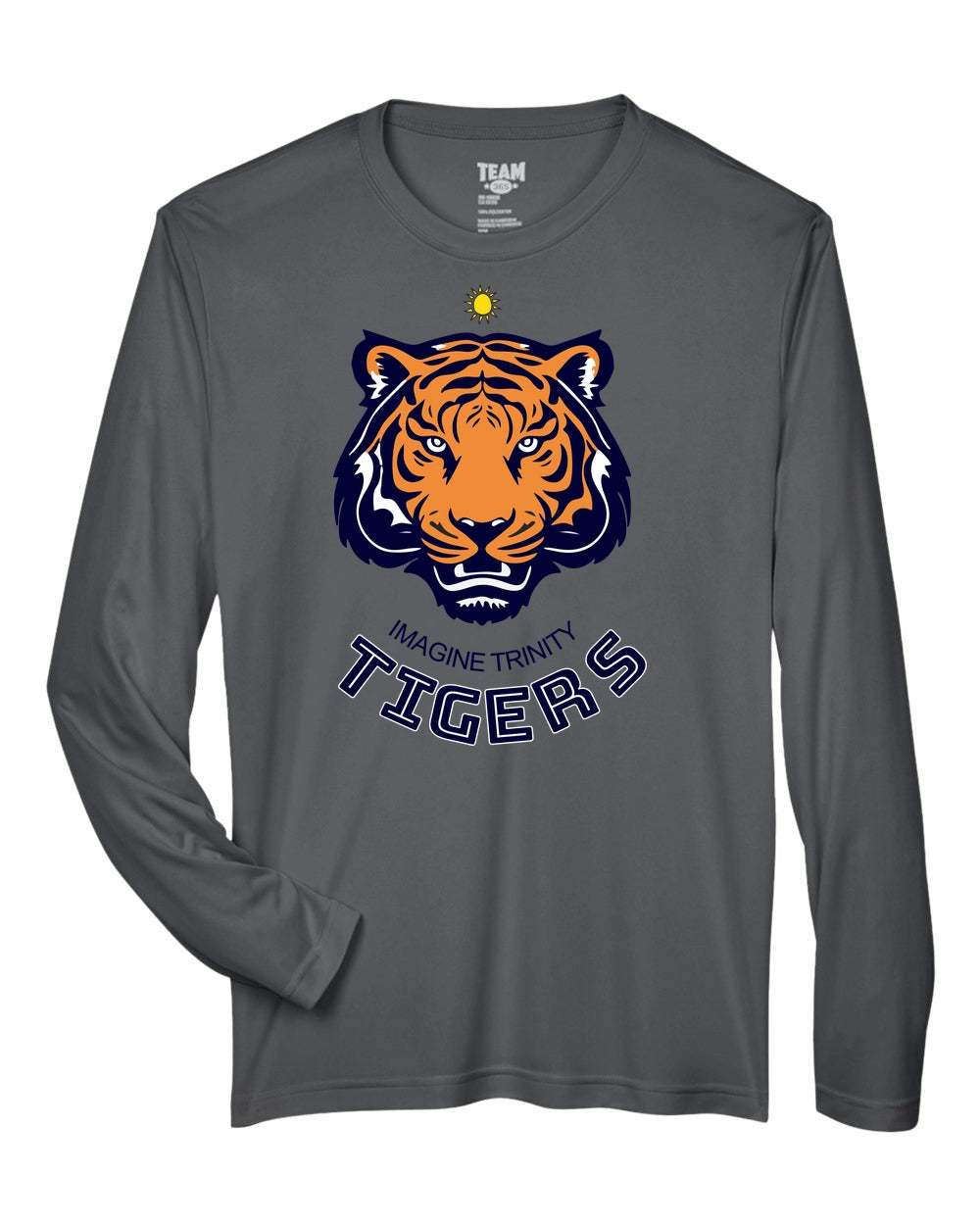 Imagine Trinity Tigers Performance Long Sleeve Tee - Sport Graphite