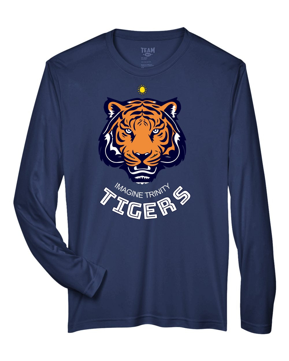 Imagine Trinity Tigers Performance Long Sleeve Tee - Sport Dark Navy