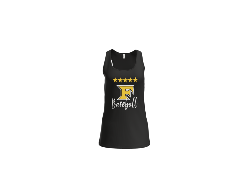 Mafia F Baseball Ladies Tank Top