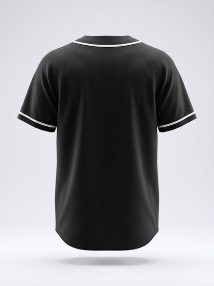 Blank baseball jersey back - test uniform
