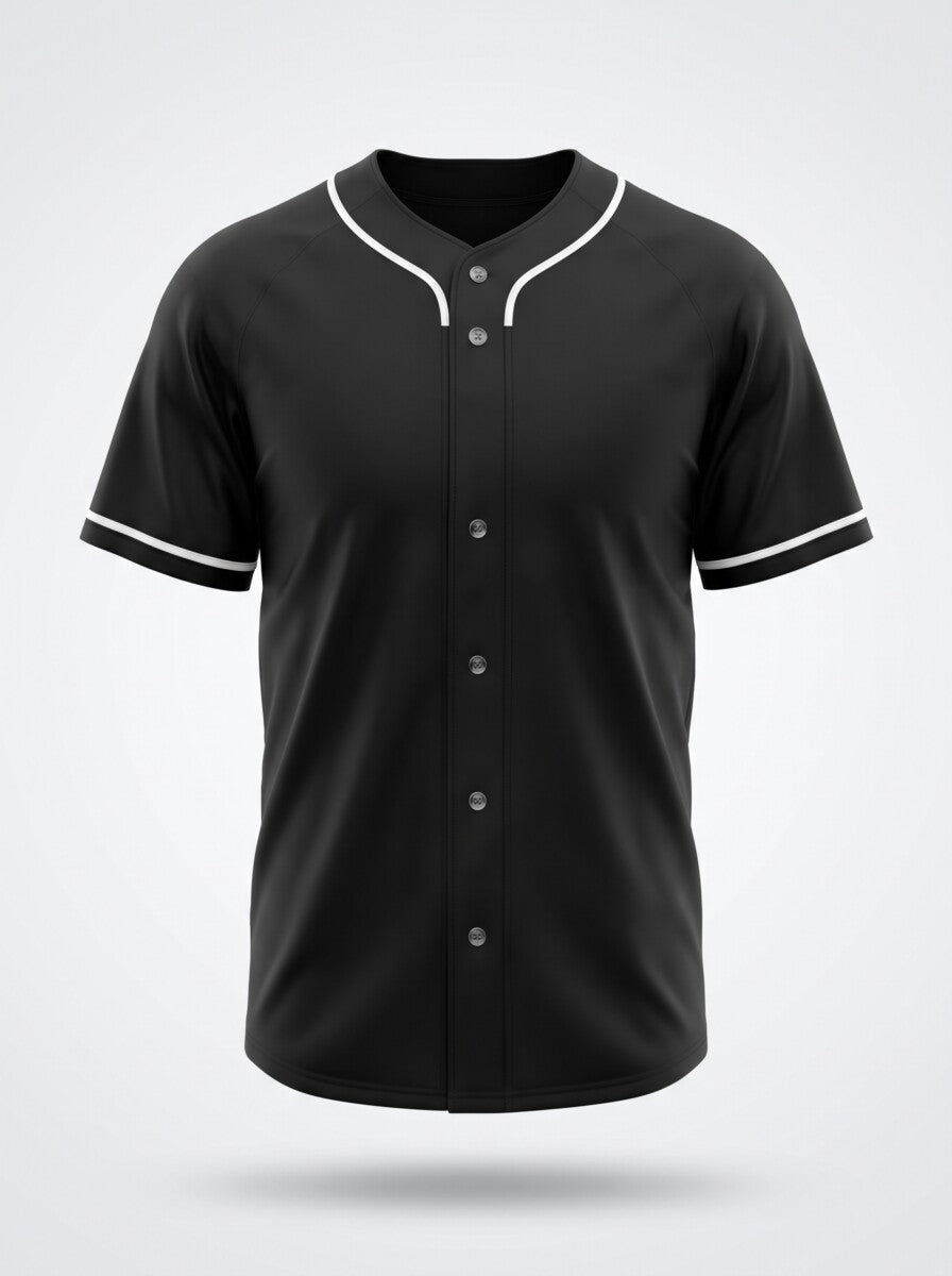 Blank baseball jersey front - test uniform