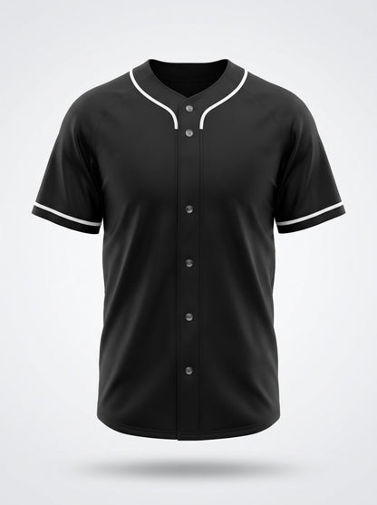 Blank baseball jersey front - test uniform