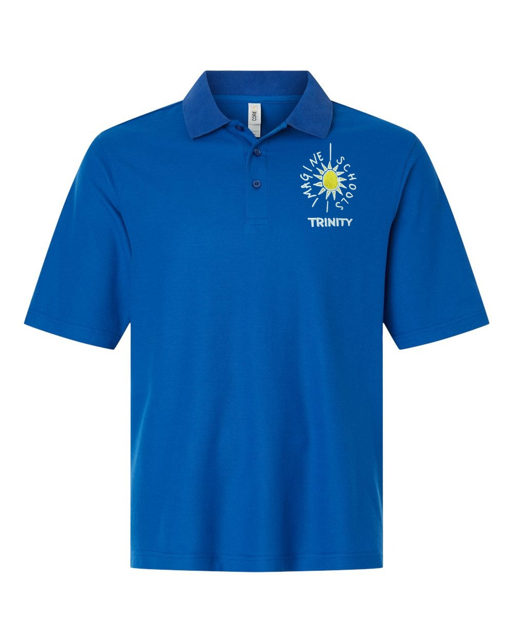 Imagine Trinity Polo (Pique) - True Royal