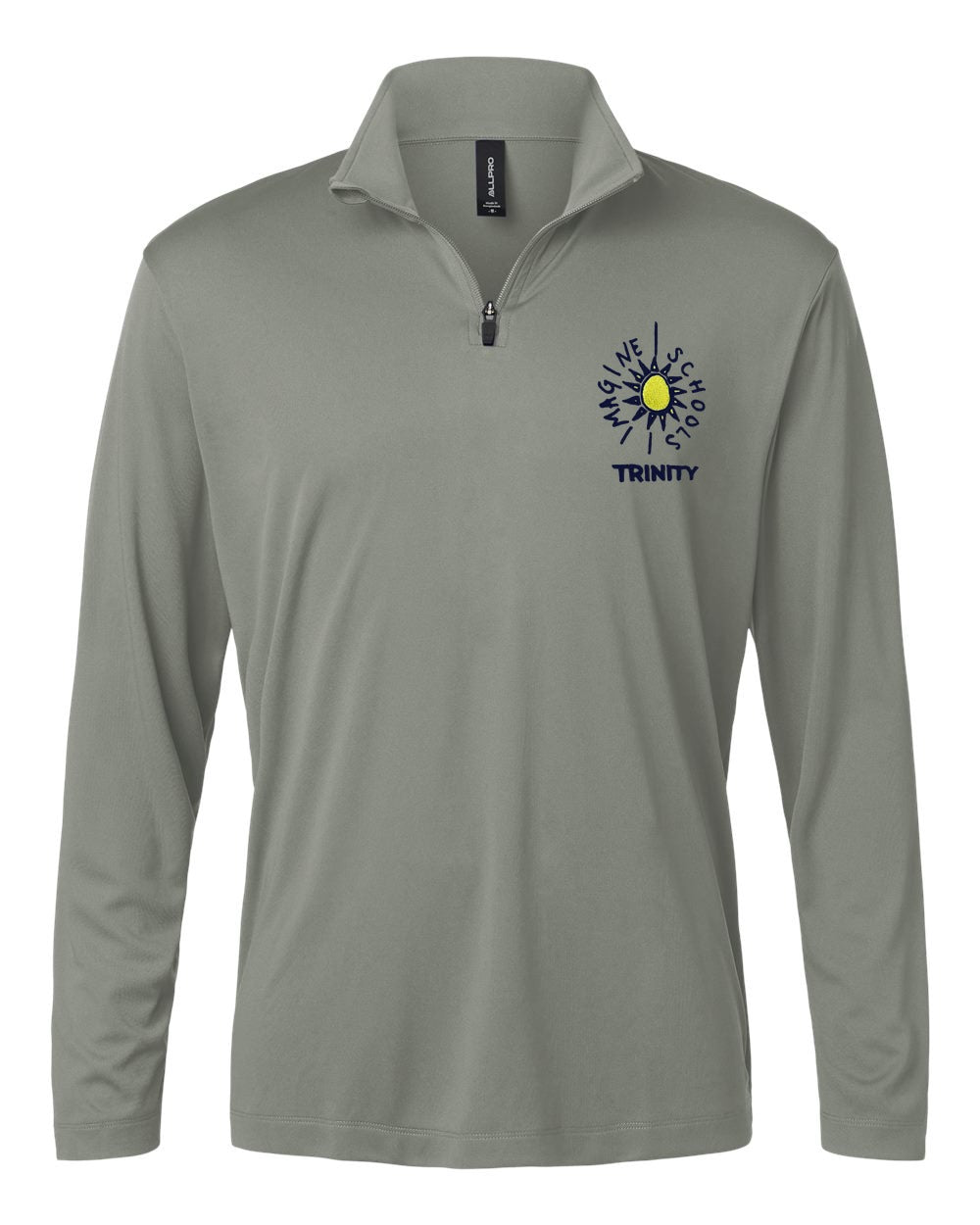 Imagine Trinity Performance Quarter-Zip - Greystone