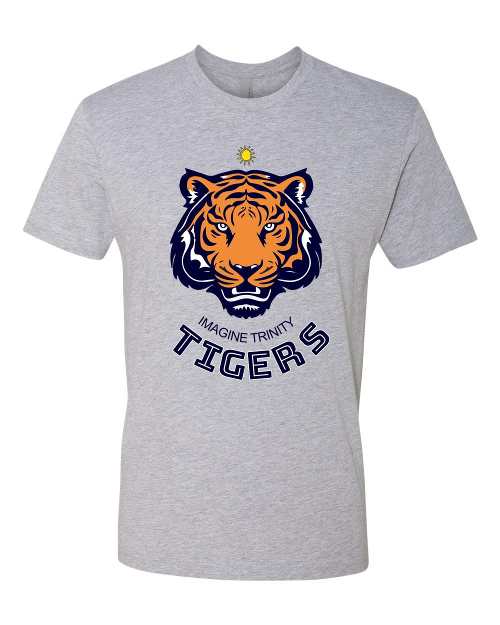 Imagine Trinity Tigers Spirit Tee - Heather Grey