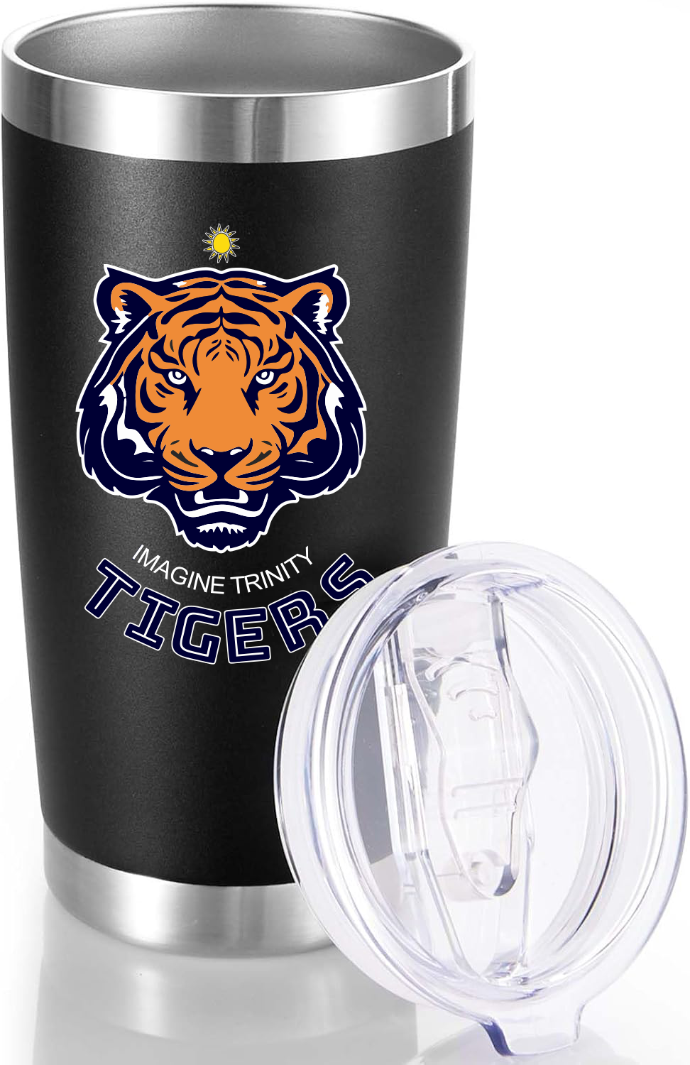Imagine Trinity Tigers Tumbler 20oz - Black