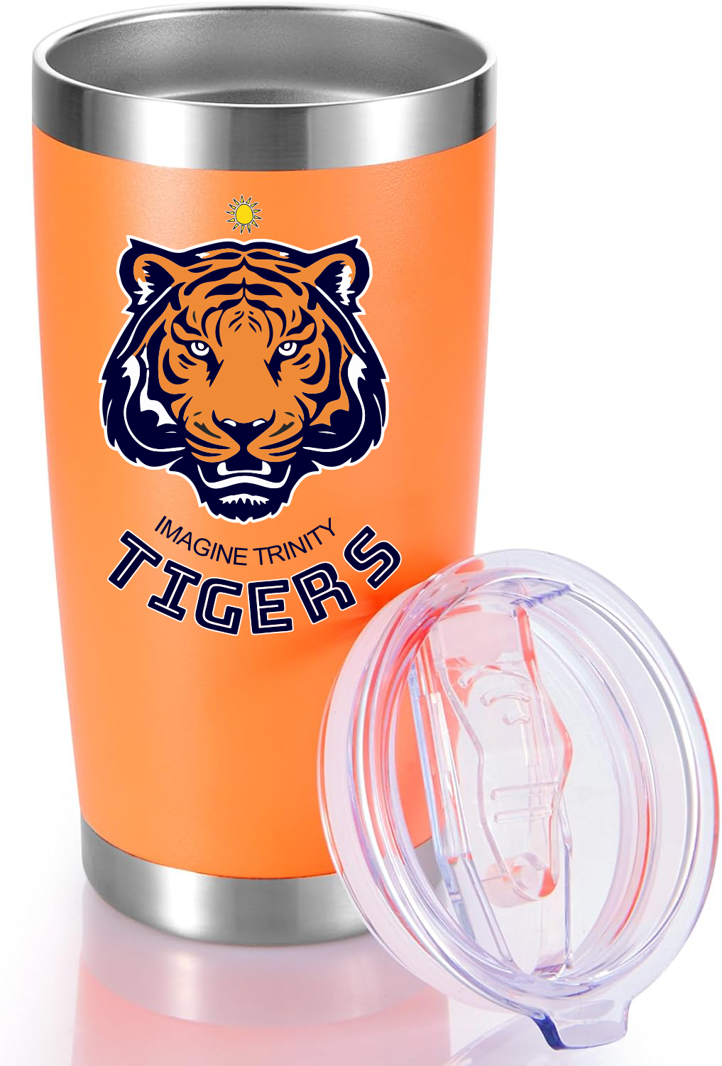 Imagine Trinity Tigers Tumbler 20oz - Orange