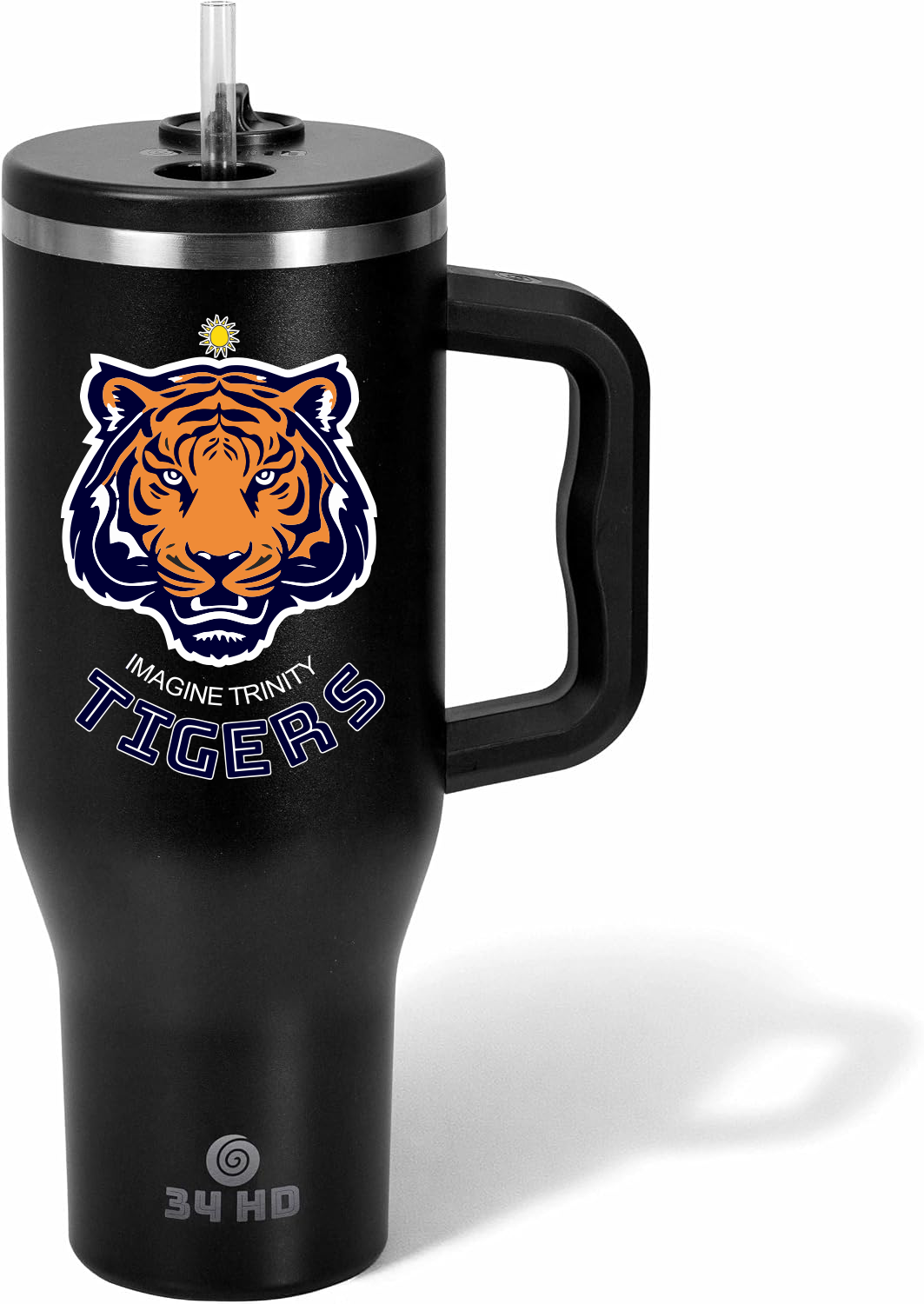 Imagine Trinity Tigers Tumbler 40oz - Black