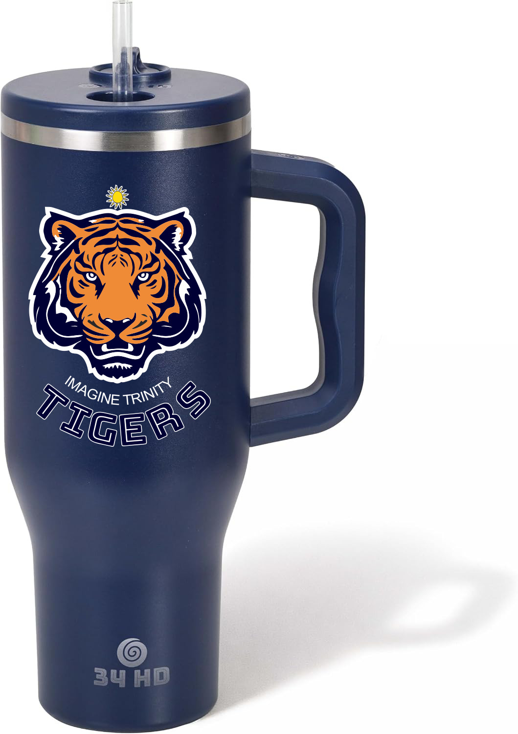 Imagine Trinity Tigers Tumbler 40oz - Navy