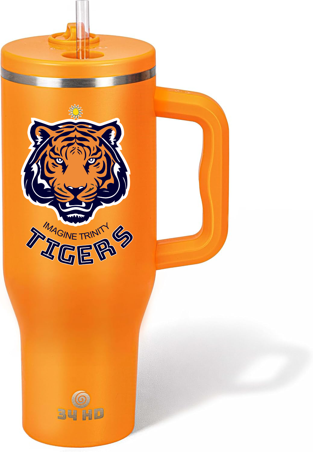 Imagine Trinity Tigers Tumbler 40oz - Orange